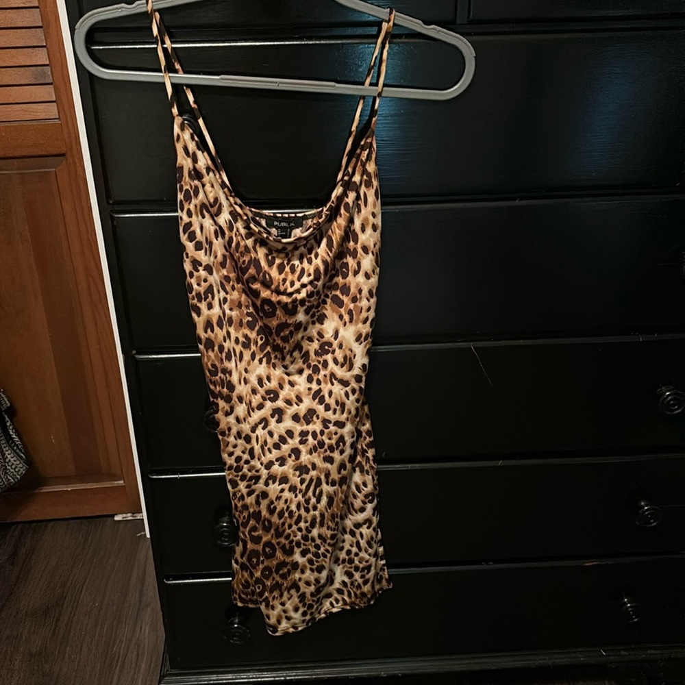 Size small Cheetah print mini dress